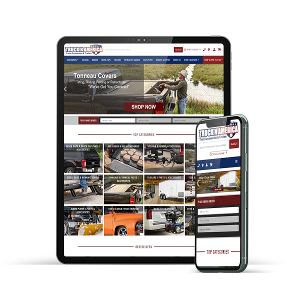 Truckn America Website Example