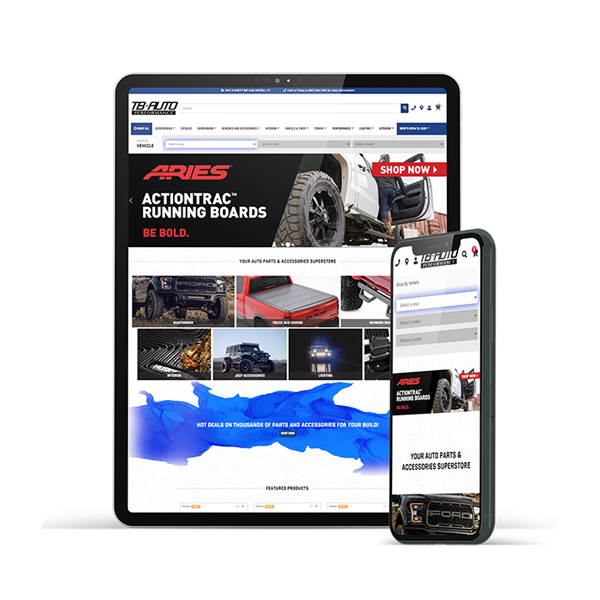 Truck Improvements Website Example