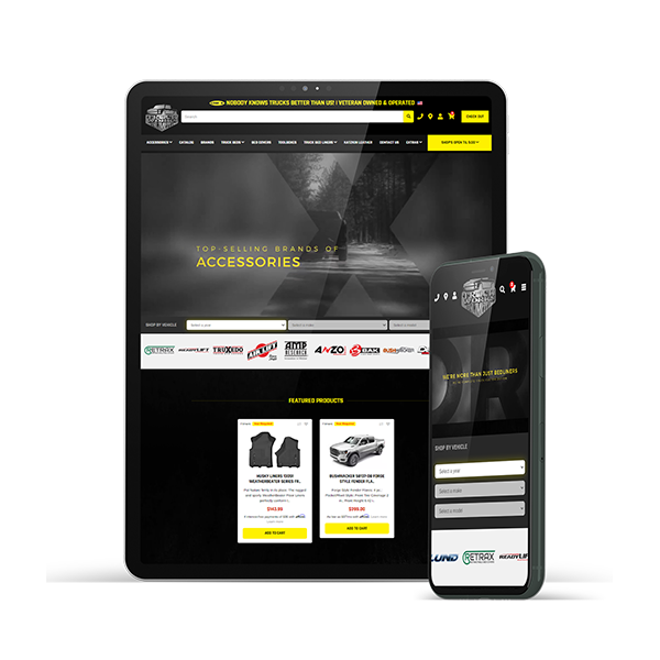 Truckworks Unlimited Website Example