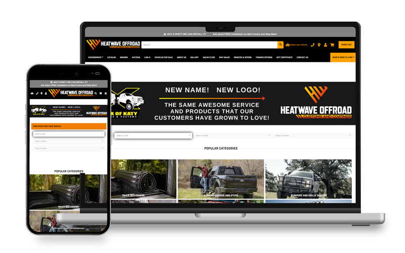 Truckn America Website Example